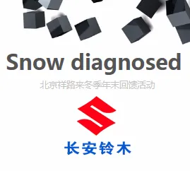 Snow diagnosed-北京祥路来-冬季回馈计划