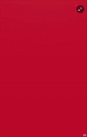 红色渐变质感风格双十二促销活动