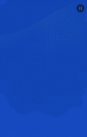 蓝色扁平简约54青年节宣传祝福模板