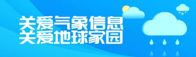 淡蓝色扁平渐变风格政府组织世界气象日投票活动banner