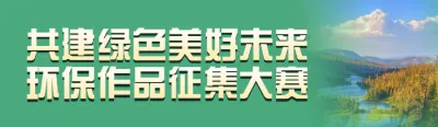 绿色写实风格政府组织世界环境日投票活动banner